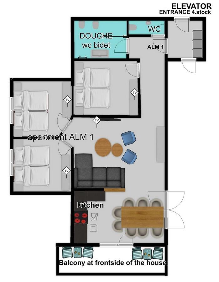 Alm Appartements Zellamsee Zell am See Kültér fotó
